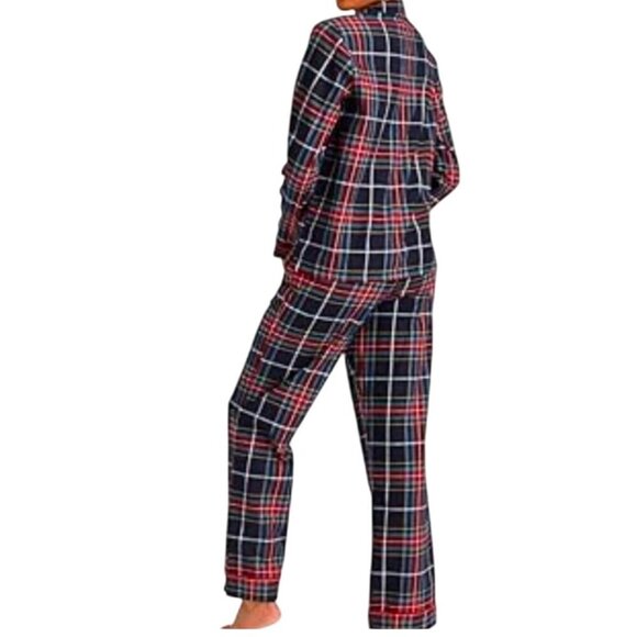 Vera Bradley Flannel Pajama Set Womens Size 3XL Tartan Plaid 100% Cotton - Picture 2 of 16